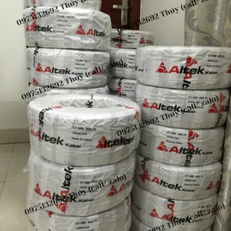 Cáp tín hiệu âm thanh báo động báo cháy lõi Altek kabel chia màu