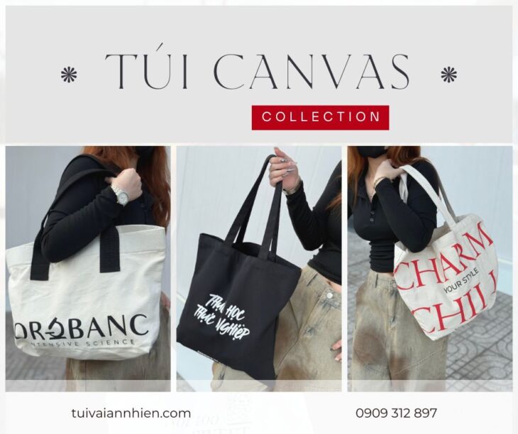 Xưởng may túi vải canvas Cần Thơ