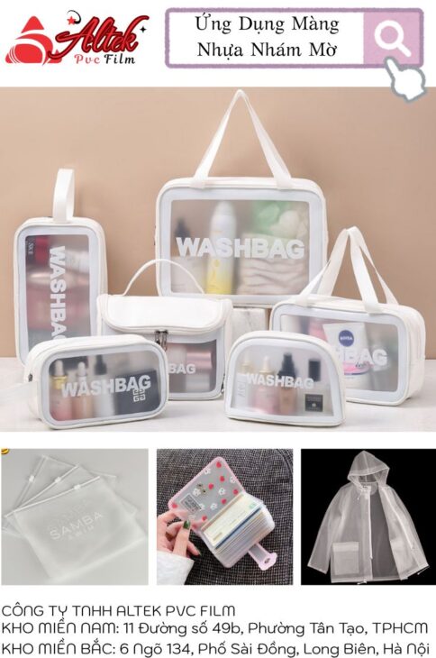 Màng nhựa pvc nhám mịn – nhám mờ độ bền cao