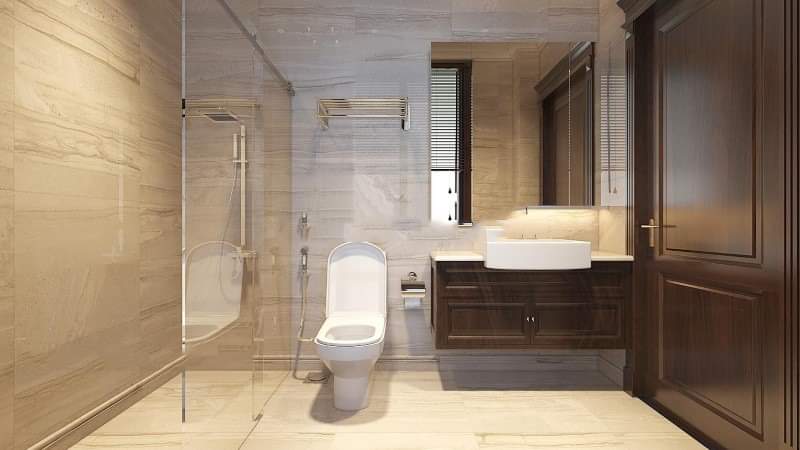 Tôi chủ nhà cho thuê nhà lô góc, mới,vỉa hè, 116m2- 5T, Phố Duy Tân_46 Tr