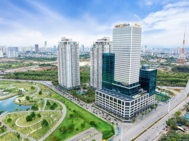 BÁN TÒA KHÁCH SẠN 5 SAO – MẶT PHỐ KHU MỸ ĐÌNH – 850M² x 29T CÓ HẦM – MT 30M – GIÁ 680 TỶ