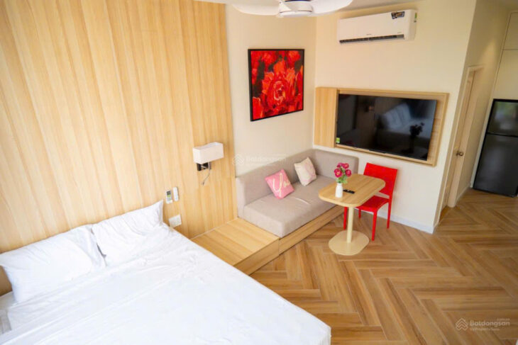 Toà nhà 4 tầng CHDV Thảo Điền 180m²,Địa Trung Hải, full nội thất, thu nhập 160 triệu(41,5 tỷ)