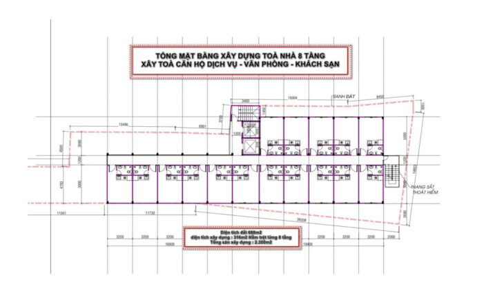 Bán dự án toà nhà MT Thống Nhất, Gò Vấp, 50,5 tỷ. GPXD 8 tầng