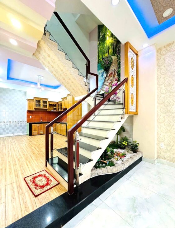 Chỉ nhỉnh 7 Tỷ TL! Nhà Gò Vấp 64M² – 4 Tầng – XE HƠI ĐỖ CỬA – Gần Emart!