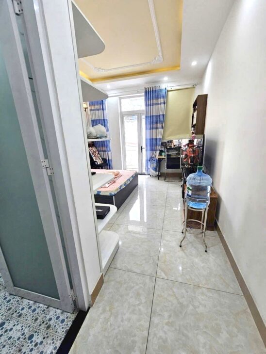 Cực Hiếm! Nhà 4 Tâng/4pn, HẺM XE HƠI 75M²– Gần CV Làng Hoa, Lê Văn Thọ Gò Vấp – 7.69 Tỷ TL!