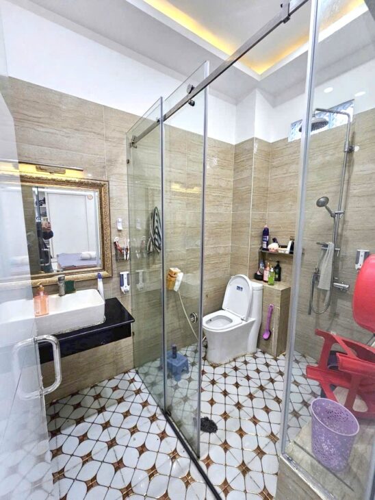 Cực Hiếm! Nhà 4 Tâng/4pn, HẺM XE HƠI 75M²– Gần CV Làng Hoa, Lê Văn Thọ Gò Vấp – 7.69 Tỷ TL!