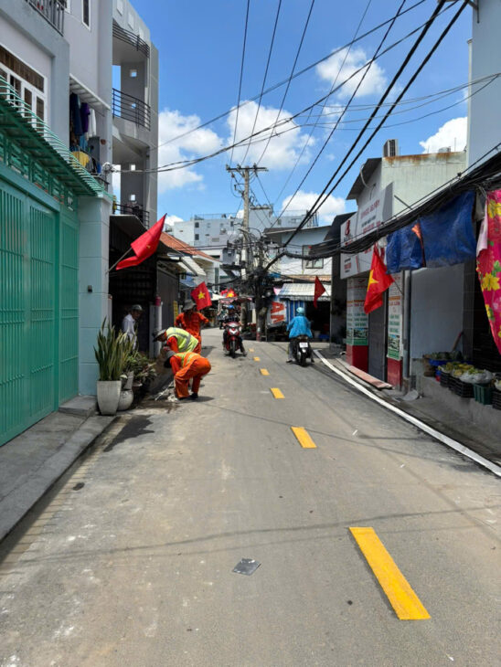 Chính Chủ Bán Nhà 4 Tầng Tại Mặt Đường Nhựa Hẻm 458/20 Huỳnh Tấn Phát, Phường Bình Thuận, Q.7, HCM