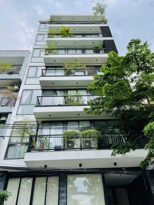 BÁN TÒA NHÀ MẶT PHỐ VÕNG THỊ, TÂY HỒ – 102M² x 10T CÓ HẦM – VIEW HỒ TÂY – GIÁ 52 TỶ