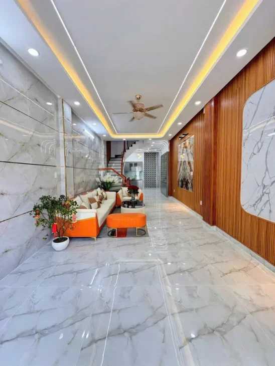 MẶT TIỀN ĐƯỜNG SỐ 4 BÌNH HƯNG HÒA A, BÌNH TÂN – 3 TẦNG, 3 PHÒNG NGỦ, 64M2 – GIÁ CHỈ 6.7 TỶ, SỔ ĐỎ