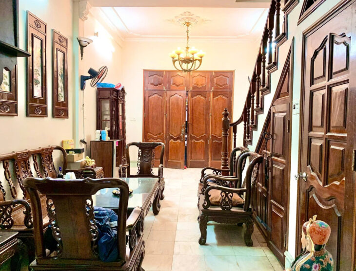 BÁN NHÀ NGÕ Ô TÔ TRÁNH THÁI HÀ, ĐỐNG ĐA – 94M² x 4T – MT 4.5M- KINH DOANH – GIÁ 24.5 TỶ