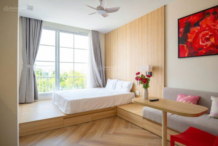 Toà nhà 4 tầng CHDV Thảo Điền 180m²,Địa Trung Hải, full nội thất, thu nhập 160 triệu(41,5 tỷ)