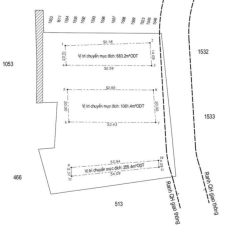 Cần bán 7.297,5m² trong đó có 4.800m² phường Dĩ An, Tp. Dĩ An, Bình Dương