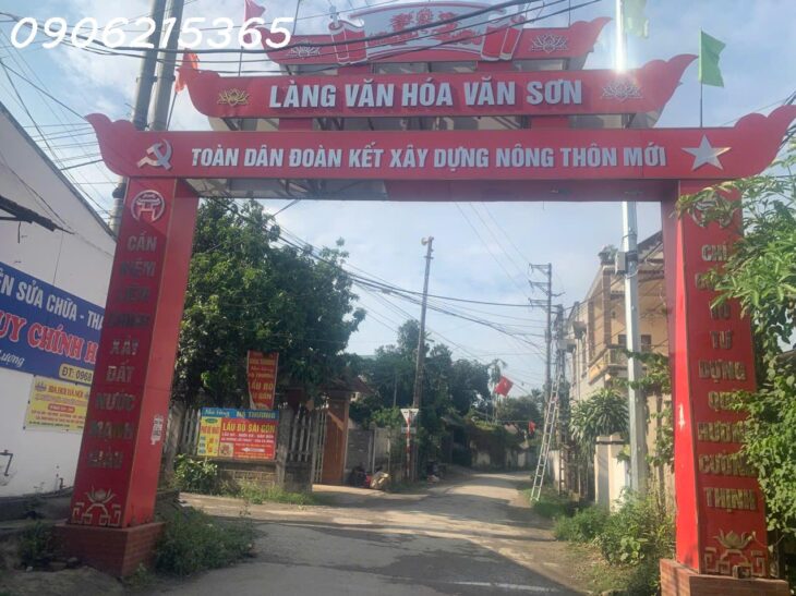 CC Tôi cần bán lô đất 130.5m2, tại Văn Sơn, Hoàng Văn Thụ, Chương Mỹ, dt thực tế 136m2, ngõ thông,