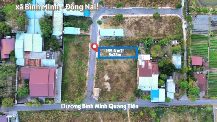 🚀 Mua ngay lô đất trung tâm Bình Minh – 8,3 triệu/m², sát bên Trường Quốc tế Trịnh Hoài Đức