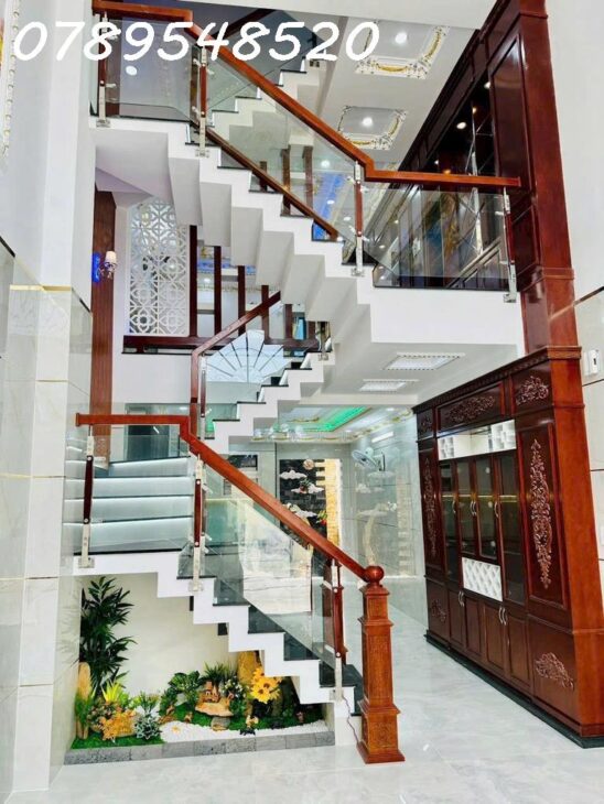 BÁN NHÀ 4 TẦNG MỚI – HẺM XE HƠI THÔNG – GẦN LÊ VĂN QUỚI – GIÁ HƠN 6 TỶ