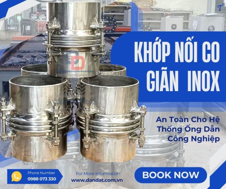 Khớp giãn nở inox/ Khớp giãn nở kim loại/ Khớp nối bù trừ giãn nở/ Ống giãn nở nhiệt/ Bù trừ pasty