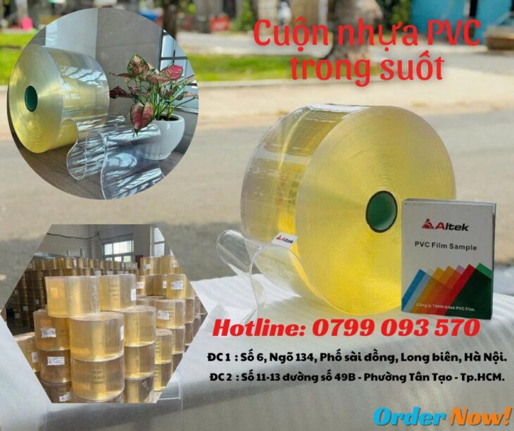 Bảng giá màng nhựa pvc khổ nhỏ- giá tận xưởng