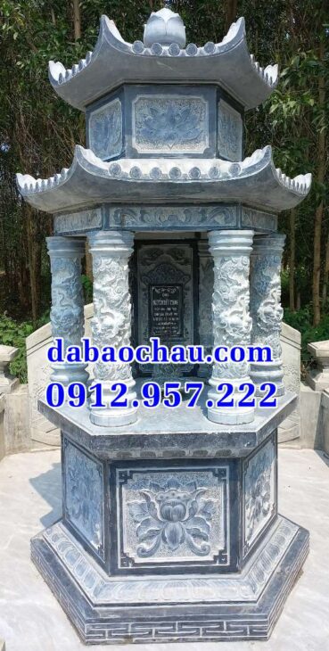 2025 Xây tháp mộ để tro cốt tại Cần Thơ bằng đá khối tự nhiên