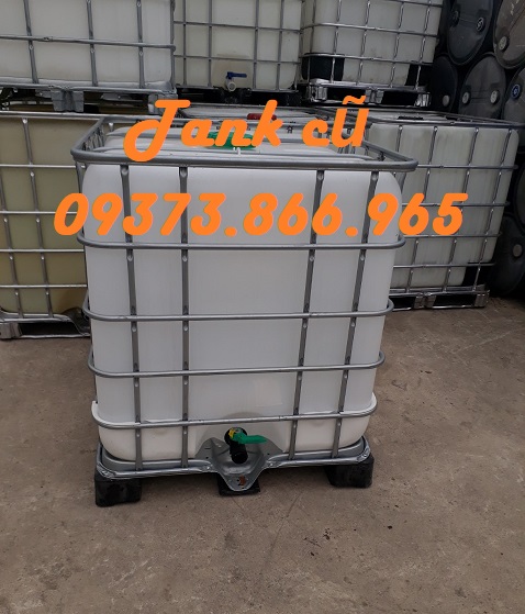 Giá bồn 1000l cũ, bồn cũ tại hà nội, bán bồn IBC cũ và mới, bồn 1000l có khung