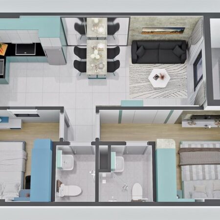 căn hộ Khu Phức Hợp Bcons CiTy – Tháp Emerald có cam kết thuê lại 12tr/ Tháng liên hệ em Thành