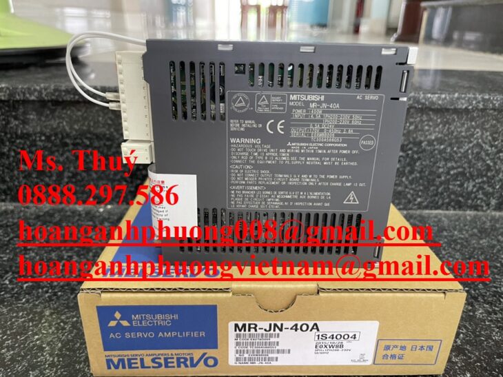 Mitsubishi chính hãng – Model: MR-JN-40A – Bộ điều khiển mới 100%