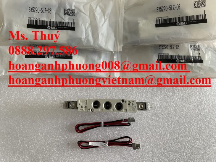 SMC SY5520-5LZ-C6 – Van điện từ mới – Nhập số lượng lớn