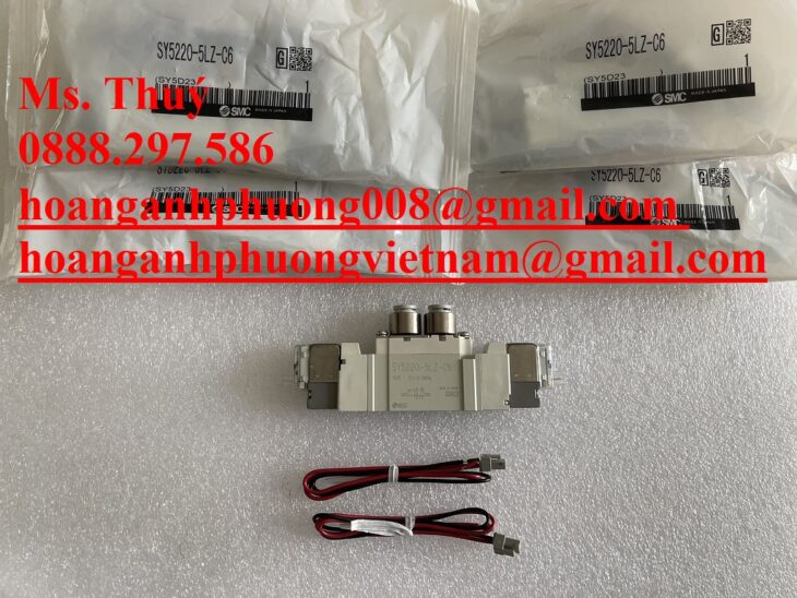 SMC SY5520-5LZ-C6 – Van điện từ mới – Nhập số lượng lớn