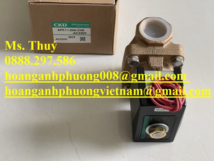 Van CKD chính hãng – APK11-25A-C4A-AC220V – Giá tốt tại Bình Dương