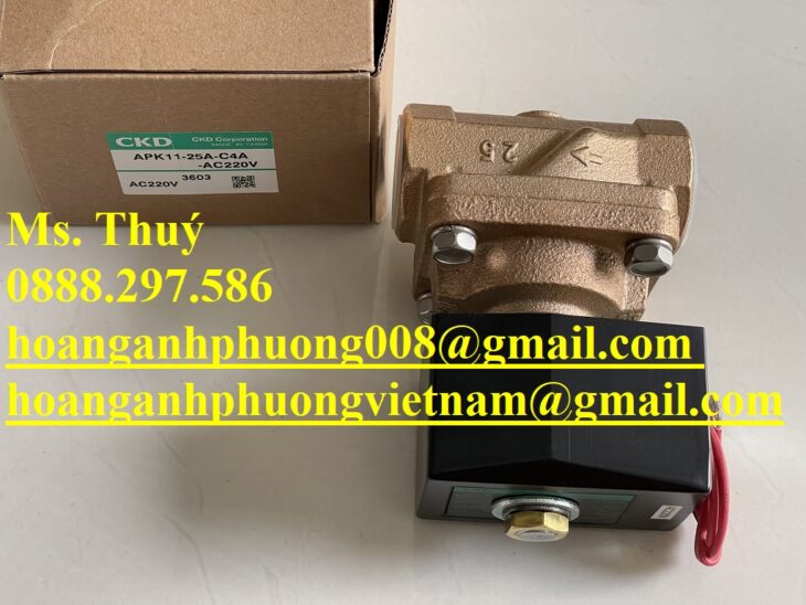 Van CKD chính hãng – APK11-25A-C4A-AC220V – Giá tốt tại Bình Dương