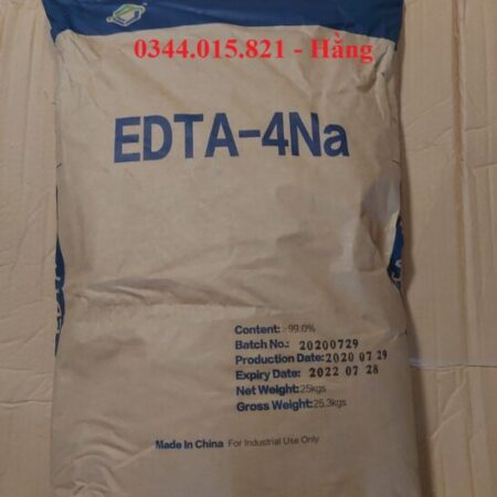 Edta 4Na Trung Quốc, Edta 4 muối khử phèn, kim loại nặng trong ao nuôi