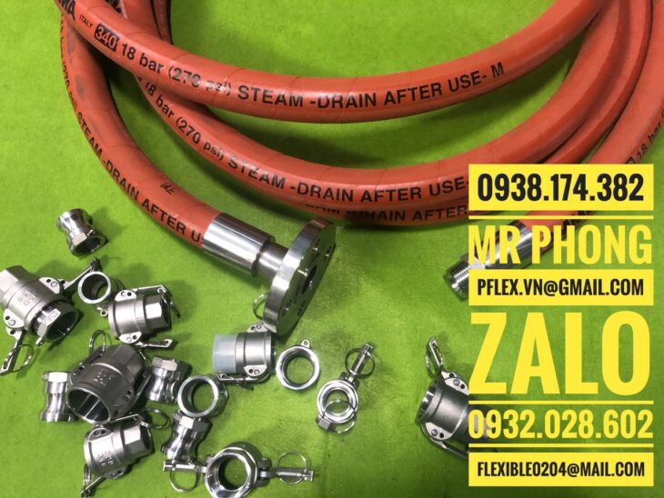 Ống Dẫn Hơi Nóng Steam Hose – ống dẫn hơi nóng Alfagomma- ống chịu nhiệt Alfagomma