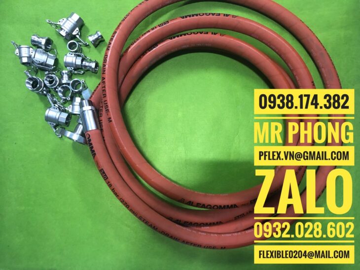 Ống Dẫn Hơi Nóng Steam Hose – ống dẫn hơi nóng Alfagomma- ống chịu nhiệt Alfagomma