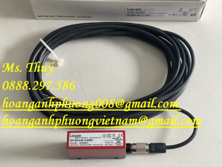 Chính hãng Leuze – Cảm biến RK 93/4-60 S,6000 – Bình Dương