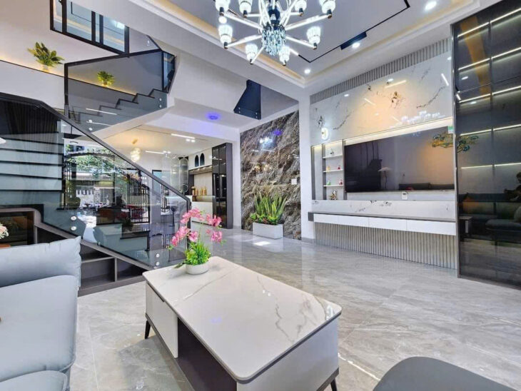 PHẠM HỮU LẦU – Q.7- TẶNG FULL NỘI THẤT – 3 TẦNG – 72M2 – 6TỶ4️