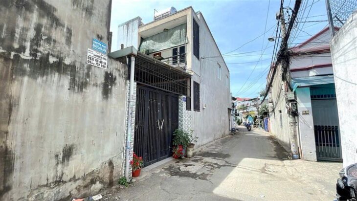 Nhà hẻm xe hơi 84m2, đường 13, Tam Bình, chợ đầu mối Thủ Đức 5 tỷ