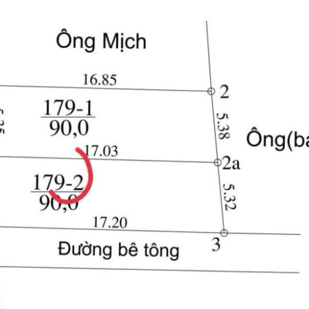 CHÍNH CHỦ BÁN 2 LÔ ĐẤT 90M² SIÊU ĐẸP – GIÁ CHỈ 3XTR/M, ĐƯỜNG THÔNG TỨ TUNG, OTO CHẠY VÈO VÈO,