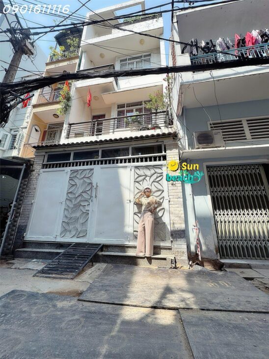 BÁN NHÀ MẶT TIỀN HẺM XE HƠI NGỦ TRONG NHÀ – ĐƯỜNG LÊ THỊ RIÊNG, QUẬN 1 – NGANG LỚN 4,5M *14M