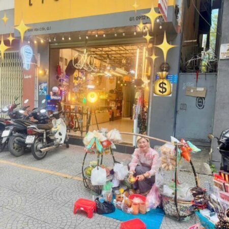 BÁN NHÀ MẶT TIỀN KINH DOANH ĐƯỜNG TRỊNH VĂN CẤN, QUẬN 1 – NGANG LỚN ĐẸP 5M * 16M
