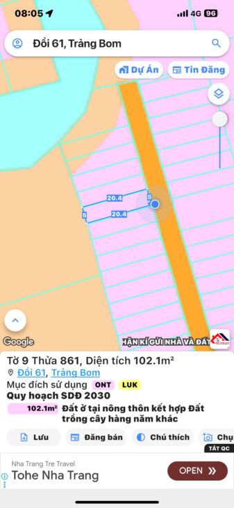 🌟 ĐẤt nền đẹp xã An Viễn, Đồng Nai – giấy tờ đầy đủ – giá 850 triệu!