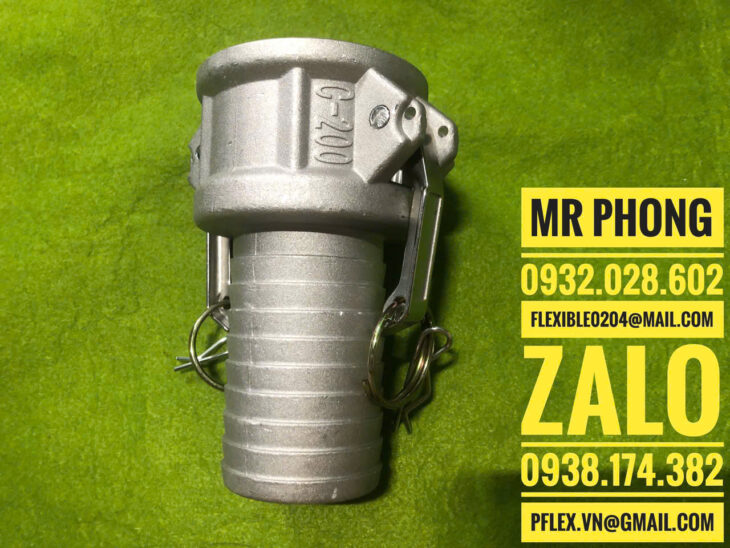 khớp nối nhanh nhôm taiwan – khớp nối nhanh cam lock nhôm – khớp nối nhanh bằng nhôm