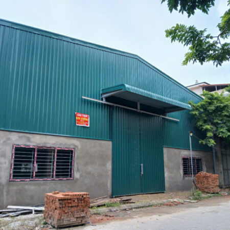 Cho thuê kho xưởng 600m2 tại Băc Ninh mới 100%