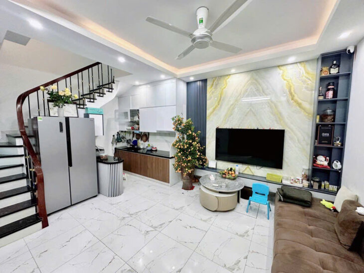 NHÀ YÊN PHỤ NHỎ – 25m² x 5 TẦNG – 10m RA PHỐ – GIÁ 7.5 TỶ