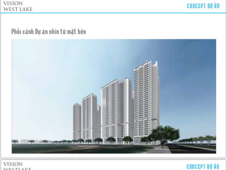 Chuyển nhượng dự án VISION WestLake Tây Hồ Tây
