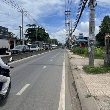 Bán đất 2 mặt tiền 33x77m giá 12 triệu/m2 Đường Nguyễn Văn Bứa