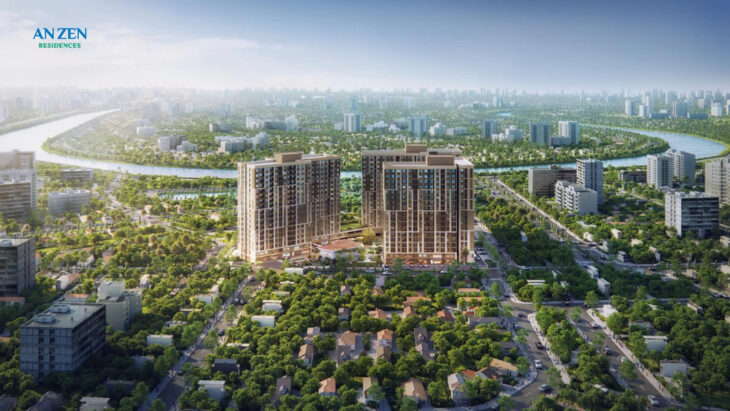 Bán Căn Hộ Anzen Residences Hải Phòng – 2 Phòng Ngủ, View Nội Khu, Giá Chỉ Từ 1,9 Tỷ
