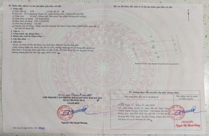 ĐẤTĐẸP – GIÁ TỐT – Chính Chủ Bán Nhanh Lô Đất Tại Ngõ 37/38 Đại Đồng, Thanh Trì, Hoàng Mai, Hà Nội