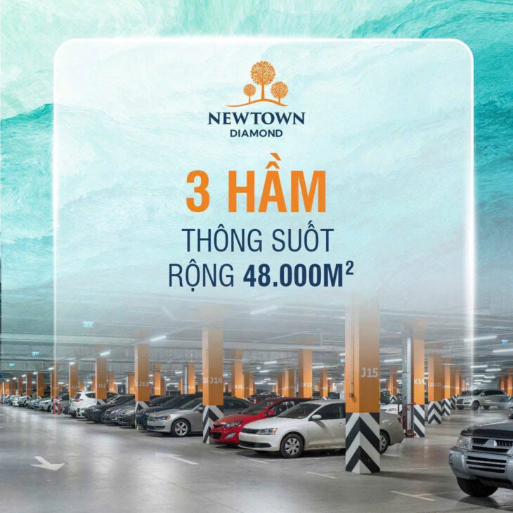 TẠI NEWTOWN DIAMOND chứng sống động cho chất lượng sống đỉnh cao