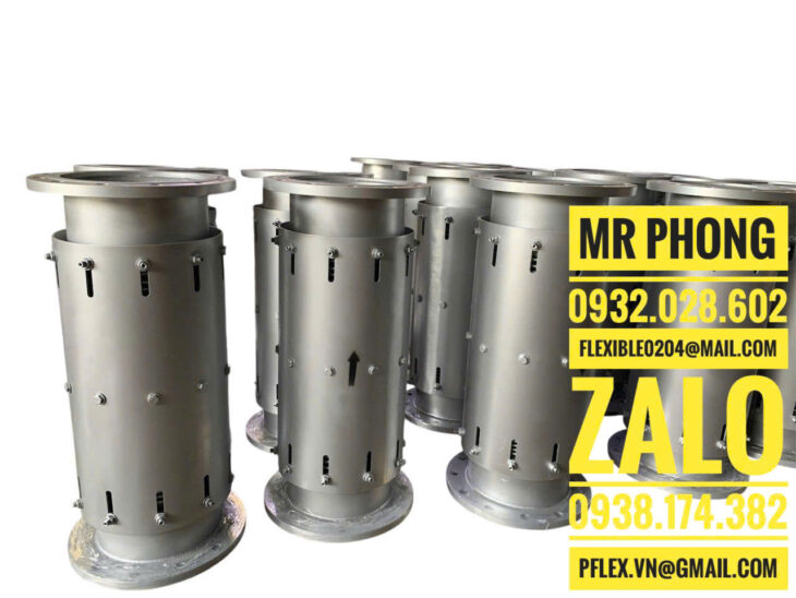 khớp giãn nở inox – khớp co giãn inox – bù trừ giãn nỡ inox