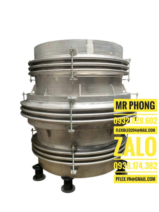 khớp giãn nở inox – khớp co giãn inox – bù trừ giãn nỡ inox