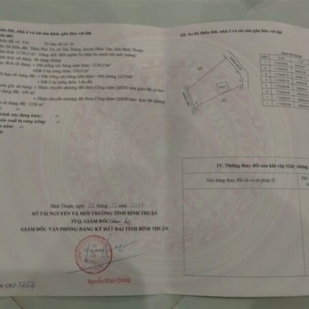 ĐẤT ĐẸP – GIÁ RẺ- Bán GẤP Lô Đất Tiềm Năng Tại Phò Trì, Tân Thắng, Hàm Tân, Lâm Đồng.